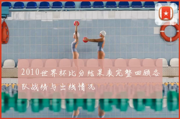 2010世界杯比分结果表完整回顾各队战绩与出线情况